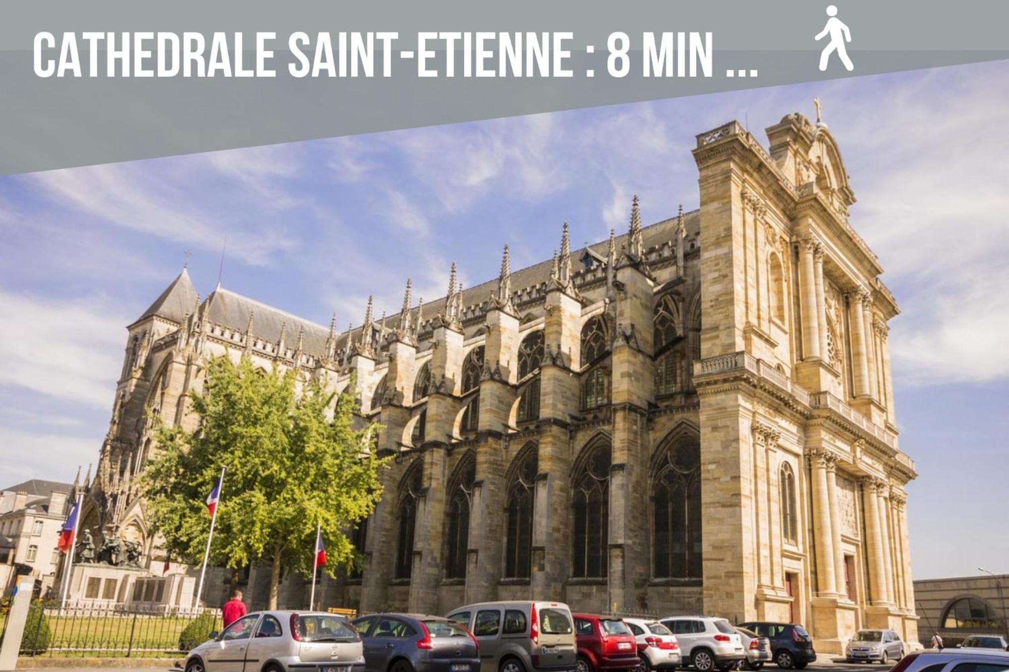 L'Hyper Centre - Netflix & Wifi - Literie Haut De Gamme - Check-In 24H24 - Goodmarning Châlons-en-Champagne Exteriér fotografie
